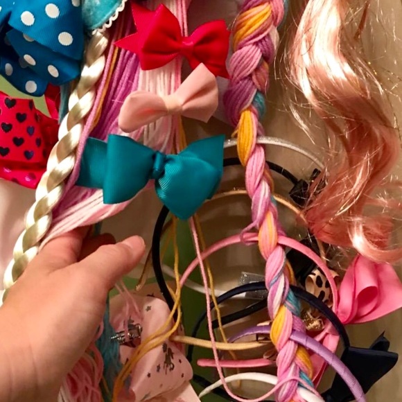 Unicorn Hair Accessory Wall Display Organizer - Picture 7 of 13